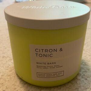 Bath & Body Works Citron and Tonic candle (2022)